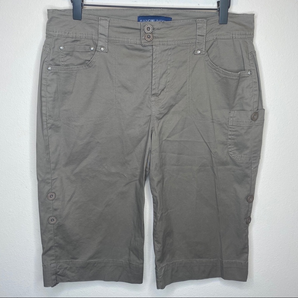 Bandolino Blu Khaki Convertible Bermuda Short